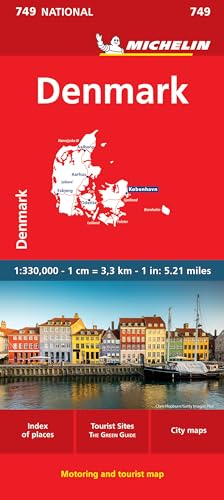 Denmark - Michelin National Map 749 : Map