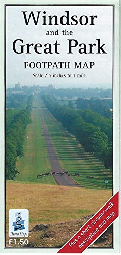 WINDSOR GREAT PARK FOOTPATH MAP