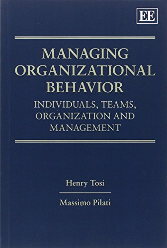 Managing Organizational Behavior: Individuals