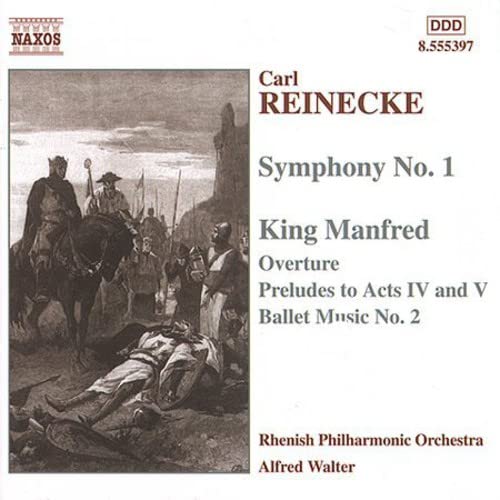 Mullerrhenish Po - REINECKE: Symphony No. 1 / King Manfred [CD]