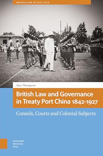 Book cover: British soldiers and the title “British Law and Governance…”