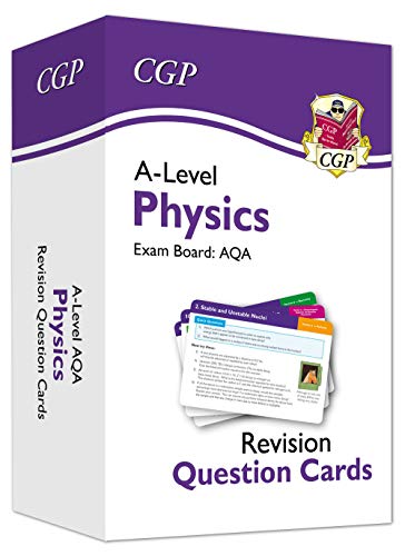 New A-Level Physics AQA Revision Question Cards: ideal for catch-up and the 2022 and 2023 exams (CGP A-Level Physics)