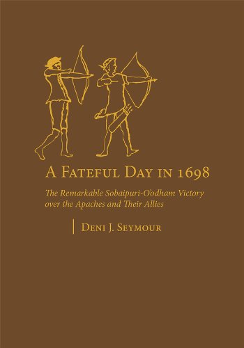 Book cover depicting archers, title “A Fateful Day in 1698”, and author’s name.