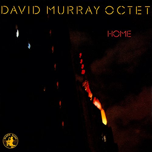 CD cover for Murray David’s “Home” with dark, abstract imagery.