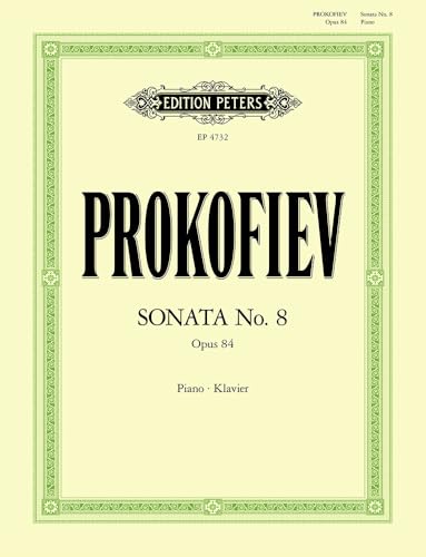 Prokofiev: Sonata No. 8 for Piano Op. 84 (1939/44) (EP4732) [Sheet music] [2024] Sergei Prokofiev
