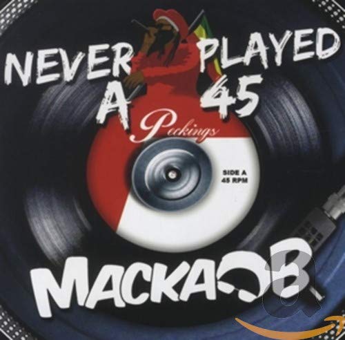 CDHLSSCD cover featuring a vinyl record with text Never Played A 45.
