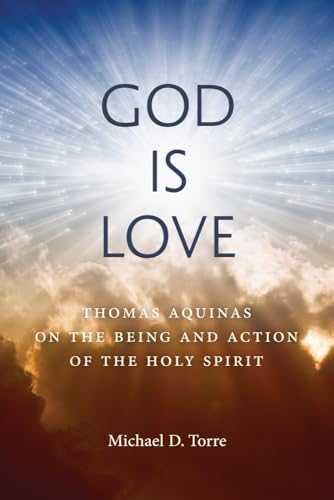 Book cover with text “God Is Love” against a radiant sky background.
