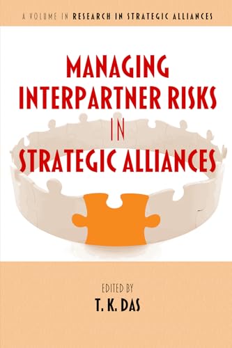 Book cover titled Managing Interpartner Risks in Strategic Alliances with a circular puzzle graphic.