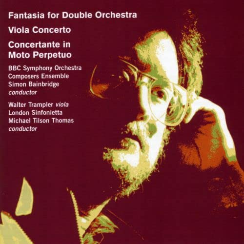 Tilson Thomas - Simon Bainbridge Fantasia Viola Concerto [CD]