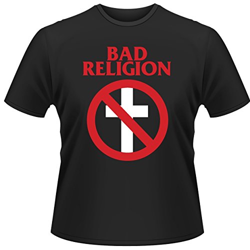 Plastic Head Bad Religion Cross Buster Men's T-Shirt Black X-Large
