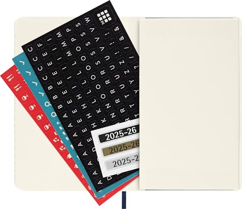 Moleskine 2026 18-Month Weekly Pocket Softcover Notebook: Sapphire Blue