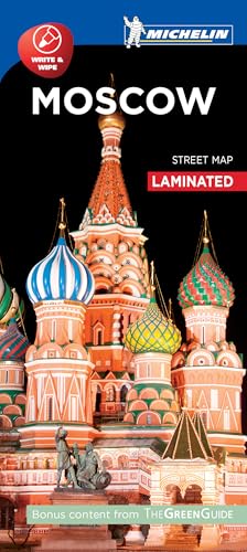 Moscow - Michelin City Map 9222 : Laminated City Plan