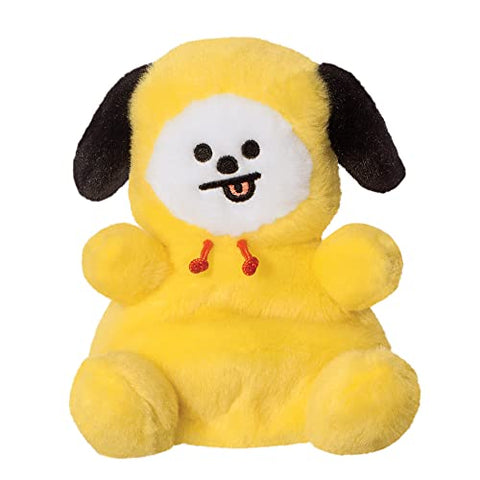 AURORA, 61504, BT21 CHIMMY Palm Pal, 5In, Eco-friendly soft toy, Yellow