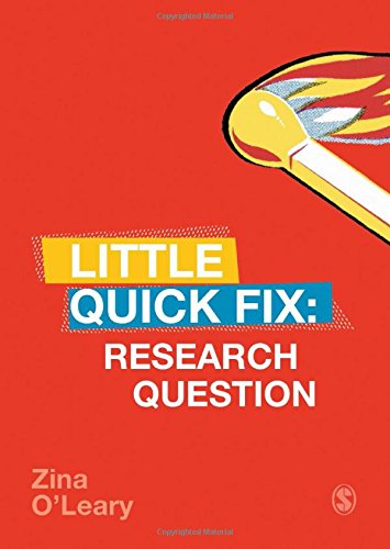 Research Question (Little Quick Fix)