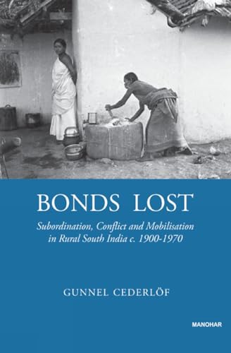 Book cover depicting two women in rural India, titled “Bonds Lost.”