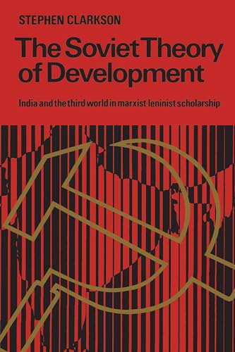 Book cover: red and black design, title “The Soviet Theory of Development.”