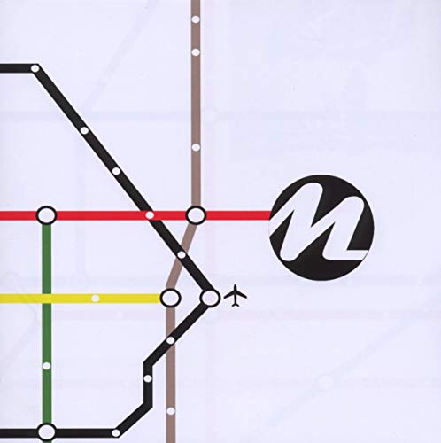CD cover with a stylized subway map and a black "M" logo.