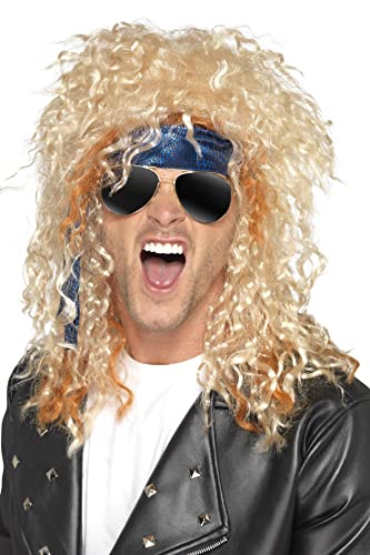 Smiffys Men's Heavy Metal Rocker Kit