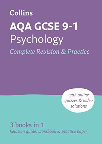 AQA GCSE 9-1 Psychology Complete Revision and Practice: Ideal for home learning, 2024 and 2025 exams (Collins GCSE Grade 9-1 Revision)