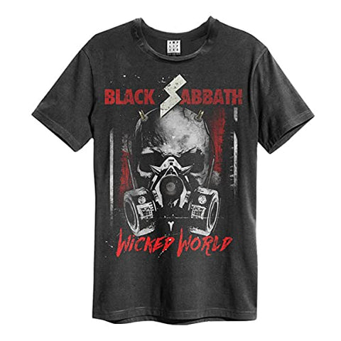 Amplified Shirt Black Sabbath - Wicked World - Black - X-Large