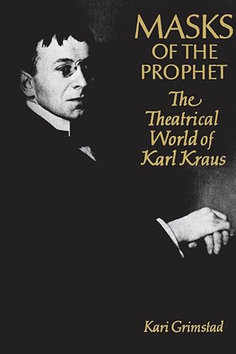 Book cover featuring a black and white portrait of Karl Kraus.