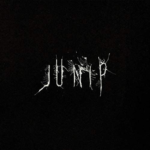 Black background with the word "JUNIP" in distressed, white lettering.