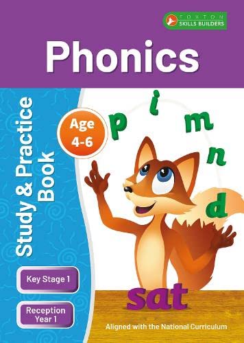 KS1 Phonics Study & Practice Book for Ages 4-6 (Reception -Year 1)