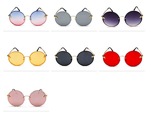 CD cover with a row of six pairs of colorful, round sunglasses.