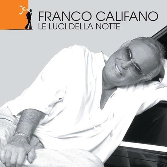 CD cover featuring Franco Califano, a man in a white shirt, reclining.