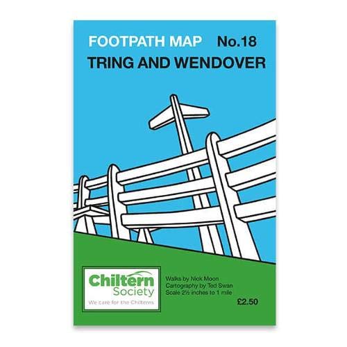 Map 18 Footpath Map No. 18 Tring and Wendover: Eighth Edition - No In Colour (Chiltern Society Footpath Maps)
