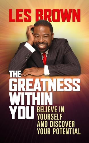 Book cover featuring Les Brown, with bold white text on a gold background.