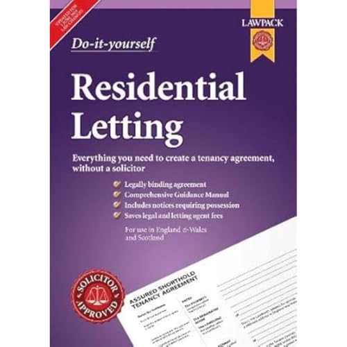 Lawpack Residential Letting DIY Kit : Everything you need to create a tenancy agreement, without a solicitor