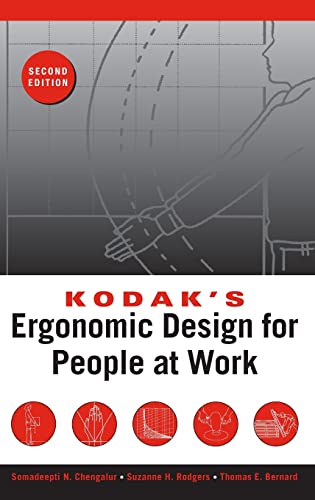 Book cover: "Kodak's Ergonomic Design for People at Work," second edition.