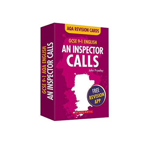 An Inspector Calls AQA English Literature (GCSE Grades 9-1 Revision Cards)
