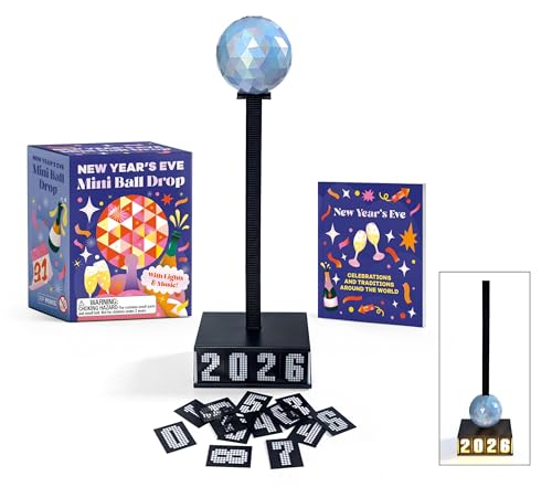 New Year's Eve Mini Ball Drop : With Lights & Music!