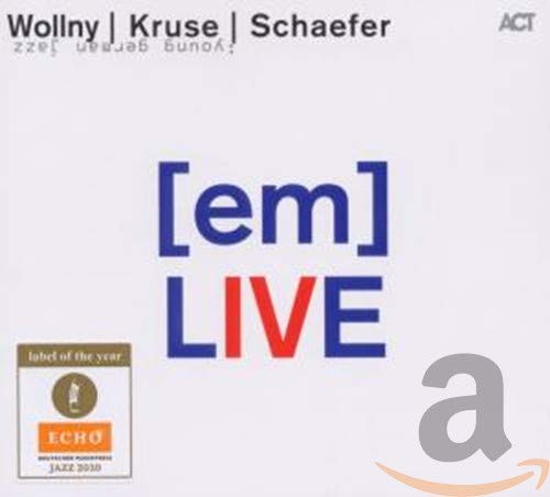 Michael Wollny - [em] Live - Michael Wollny / Eva Kruse / Eric Schaefer [CD]