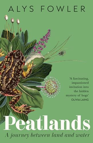 Book cover featuring peatland landscape with earthy tones and possibly plant or tree imagery.