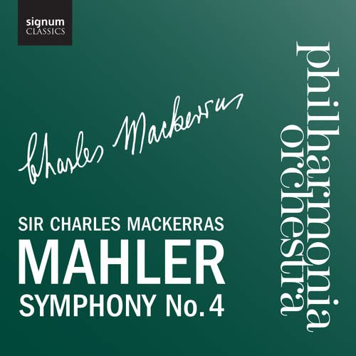 The Philharmonia Orchestra<br>sir Charles Mackeras - Gustav Mahler: Symphony No. 4 [CD]