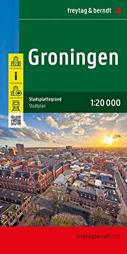 Stadsplattegrond F&B Groningen: Stadsplattegrond schaal 1 : 20.000 (F&B Stadsplattegrond NL)