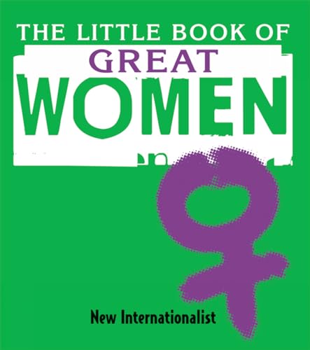 Book cover with green background, white title, and purple female symbol.