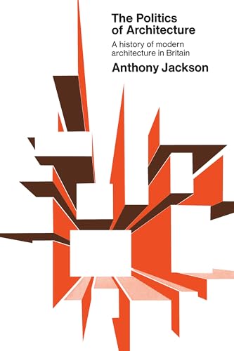 Book cover: "The Politics of Architecture" with abstract red and brown design.