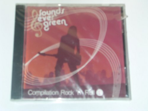 CD case with red and white design, silhouette of a guitarist.