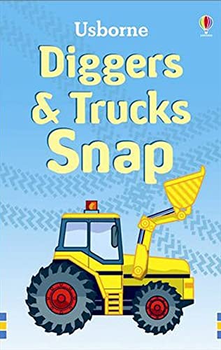 Trucks and Diggers Snap (Usborne Snap Cards)