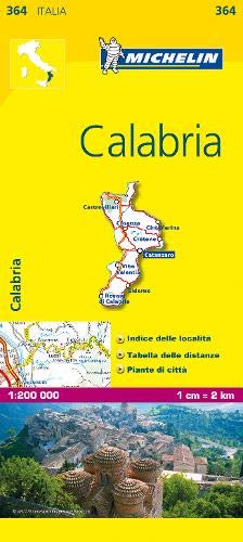 Calabria - Michelin Local Map 364: Map (Michelin Local Maps, 364)