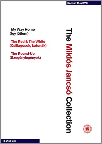 DVD cover for "The Miklós Jancsó Collection" with film titles listed.