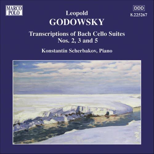 Godowsky - GODOWSKY: Piano Transcriptions of Bach Cello Suites Nos. 2, 3 and 5 [CD]