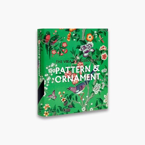 Book with colorful patterns and ornaments, likely featuring design and art illustrations.