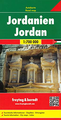 Jordan Road Map 1:700 000