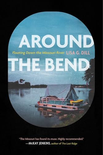 Book cover: boat on river with text "Around the Bend" and author name.