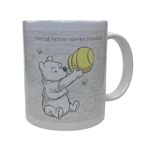 Winnie the Pooh (Eleven O'Clockish) 11oz/315ml White Mug